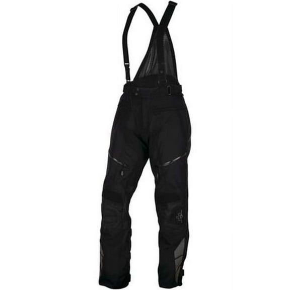 FirstGear Kilimanjaro 2.0 Mens Textile Motorcycle Pants Black 38 USA