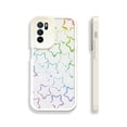 thumbnail image 1 of Único y elegante: Funda para teléfono plateada colorida y esmerilada de doble capa con ilustración divertida para iPhone 15 Pro Max 14 13 12 Pro 11: ¡la máxima protección!, 1 of 4