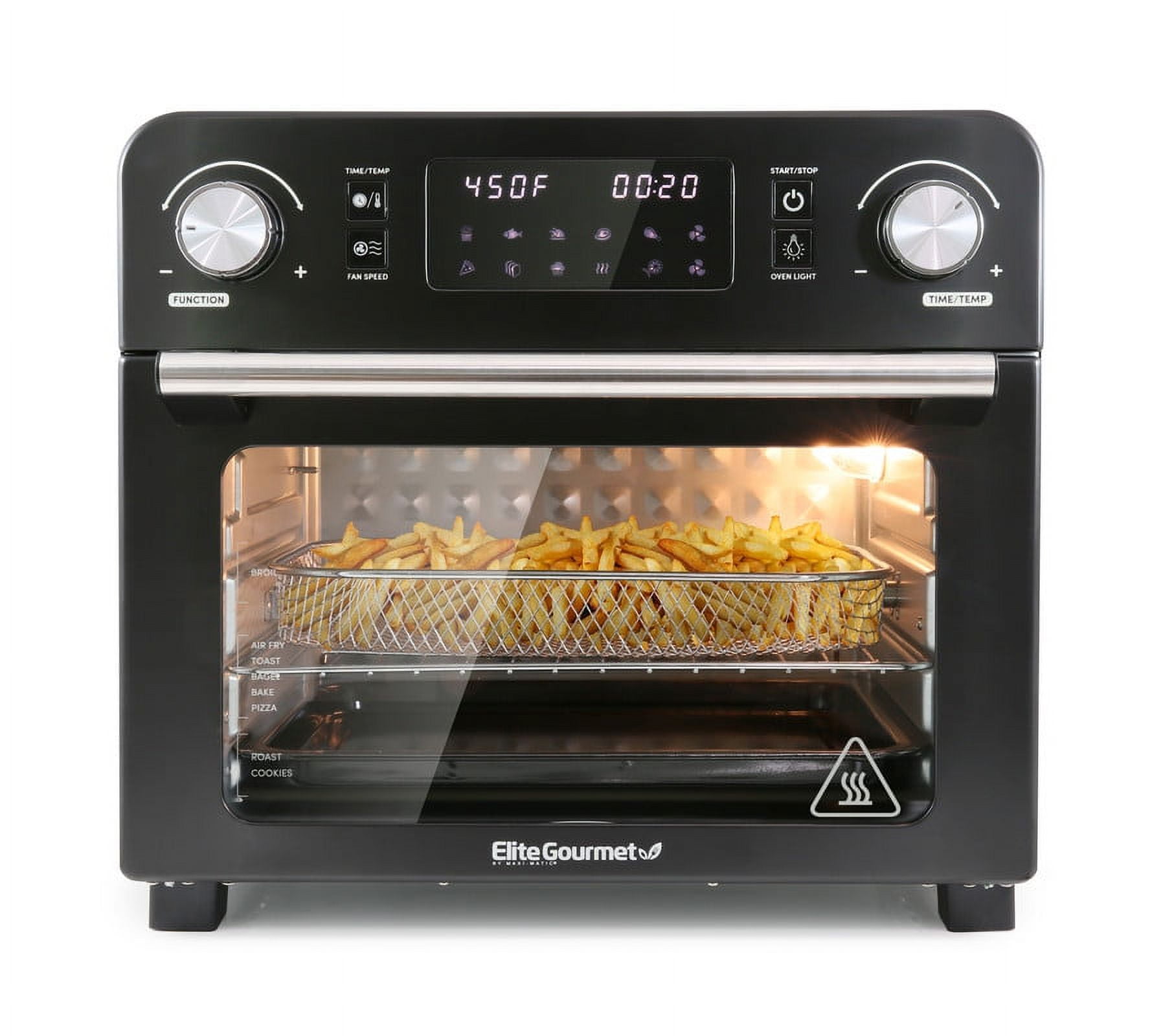 SK8029 12 Liters Air Fryer Rotisserie Oven, X-Large Family Size