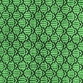 thumbnail image 1 of Ahgly Company Indoor Square Abstract Emerald Green Modern Area Rugs, 5' Square, 1 of 4
