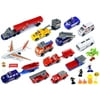 Super City Airport Childrens Kids Toy Vehicle Playset w/ Variety of Vehicles