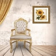 thumbnail image 3 of Knutsen, Conrad 26x26 Gold Ornate Wood Framed with Double Matting Museum Art Print Titled - Sunflower Summer II, 3 of 4