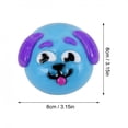 thumbnail image 2 of Smushers Squishy Dog Face Toys Blue - Curiosities Smushers Face Swap Sqweezz Smush Squeeze Stress Relief Sensory Toy, Safe & Fun for All Ages, 2 of 9