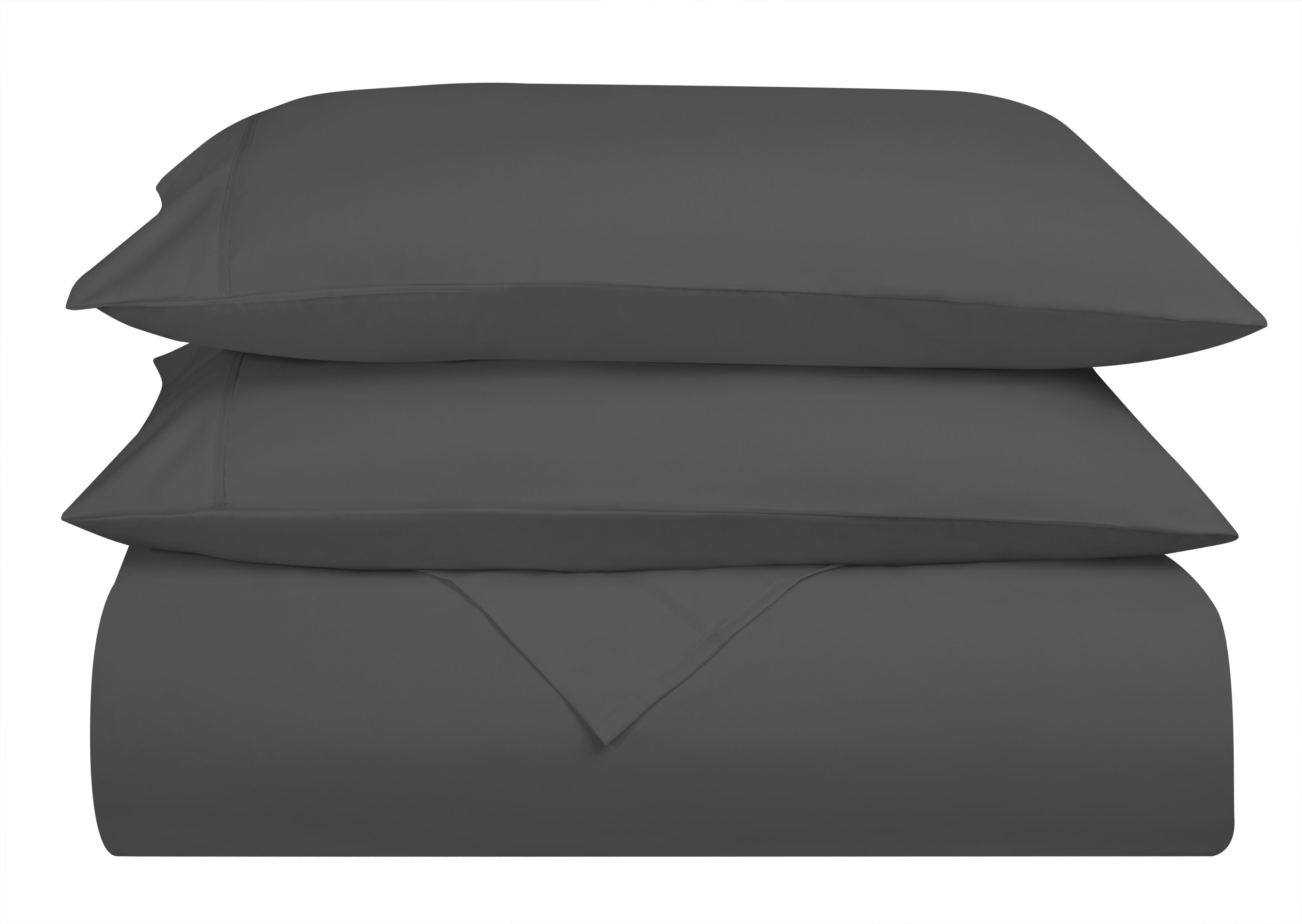 Swift Home Basic 3-Piece Twin Size Sheet Set, Ultra Soft, Deep Pocket, Easy Care Bedding Set, Gray