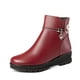 thumbnail image 1 of Zapatos de madre, zapatos de primavera para mujer, zapatos de algodón para mujer de mediana edad, zapatos de tacón bajo, fondo suave, terciopelo, cálidos, de mediana edad y mayores, tubo, 1 of 6