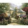 thumbnail image 2 of Plaid Thomas Kincade Hollyhock House Paint-by-Number Kit, 2 of 6