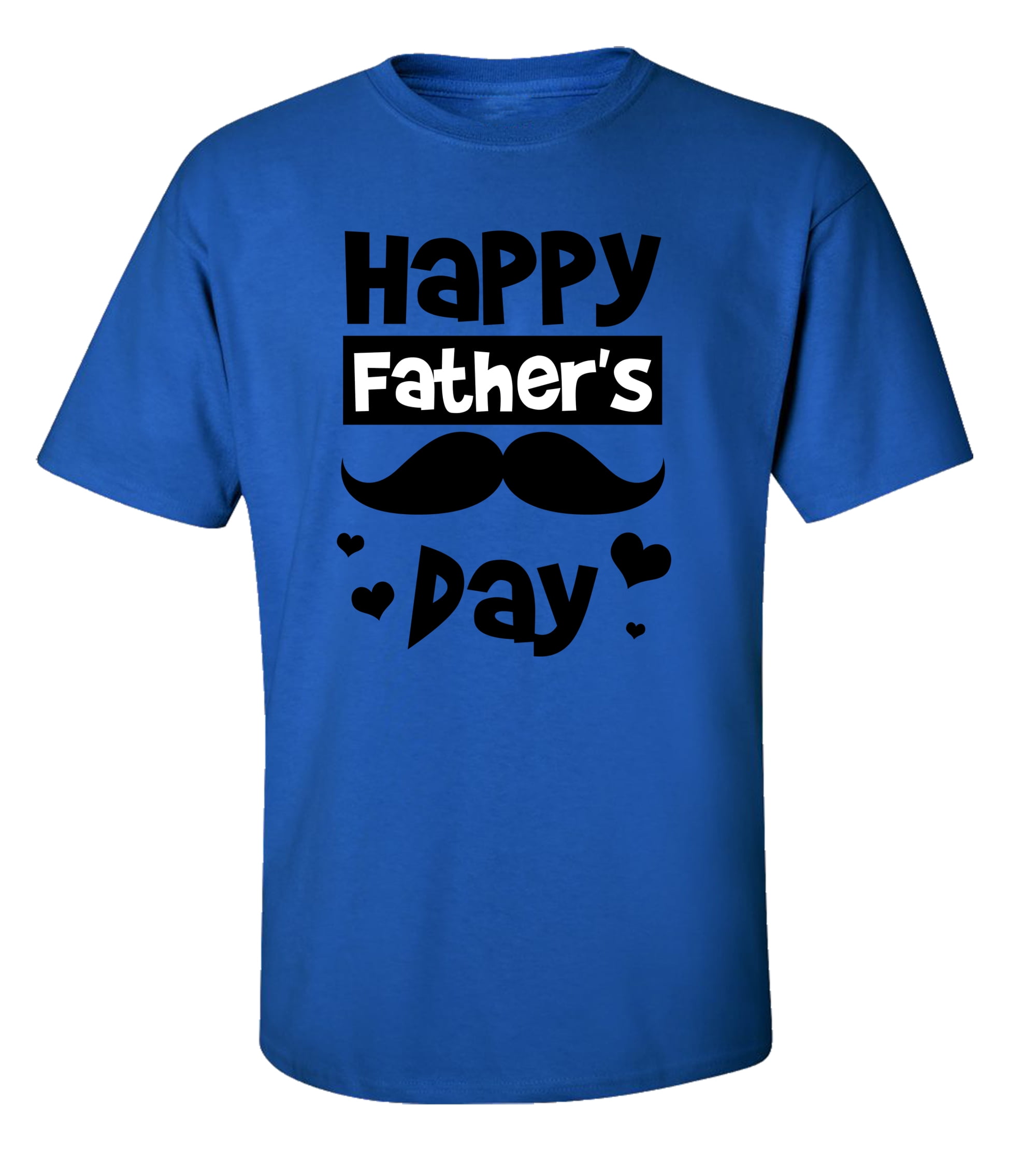 Father's Day Happy Father's Day Short Sleeve Tee Shirt Light Blue - Picture 15 of 22