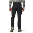 thumbnail image 4 of ATG by Wrangler Men's Range Cargo Pant Logo Comfort Bottoms Solid Black New NWT, 4 of 6
