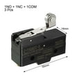 thumbnail image 2 of 3PCS Z-15GW22-B 1NO + 1NC Hinge Roller Lever Micro Switches, 2 of 2