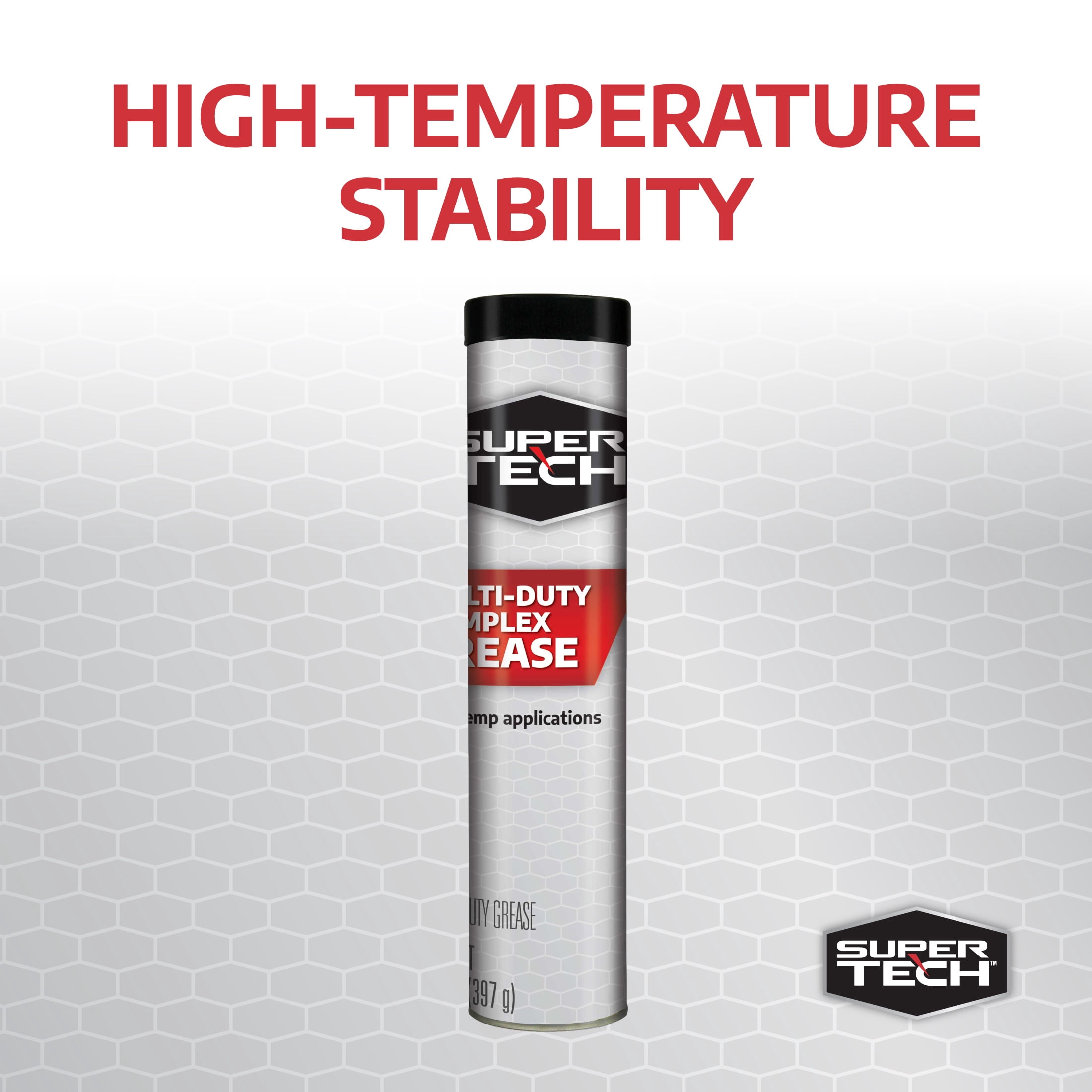 Super Tech Multi-Duty High-Temperature Grease for Extreme Pressure Applications, 14 oz Tube