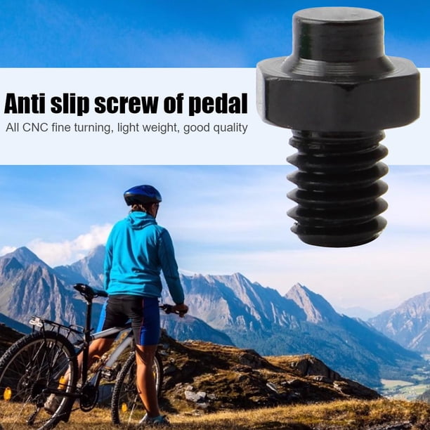 Pernos de pedal de bicicleta Aleación de aluminio MTB Mountain Bike M4 Stud Pin Nail Foot