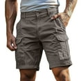 thumbnail image 3 of Shorts Men Mens Shorts Casual Cargo Casual Quarter Pants Permeable Pocket Shorts, 3 of 9
