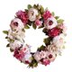 thumbnail image 1 of de Peonía Artificial con Hojas Boho Floral Garland Vine Rattan para Puerta Delantera, Boda, Pared, Ventana, Decoración Rosado Colco decoraciones de flores de simulación, 1 of 8