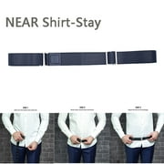 Clearance Sales Deals Prime!MONISKI Near Shirt-Stay Best Shirt Stays Black It Belt Shirt Tucked Mens Shirt Stay