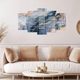 thumbnail image 3 of ZHONGYUTONG Islamic Wall Art 5 Pieces Arabic Calligraphy Poster Ayatul Kursi Canvas Pictures Prints Islamic Art Eid Decor Framed Muslims Islamic Gifts (8x14inx2pcs 8x18inx2pcs 8x22inx1pcs), 3 of 4