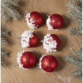 thumbnail image 2 of 6PCS Foam Christmas Ball Christmas Tree Ornaments, Farmhouse Christma Decoration, 2 of 3