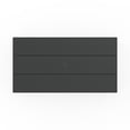 thumbnail image 6 of Better Homes & Gardens by POLYWOOD Southlake 34" x 64" Outdoor Dining Table, All-Weather HDPE, Patio, Black, 6 of 9