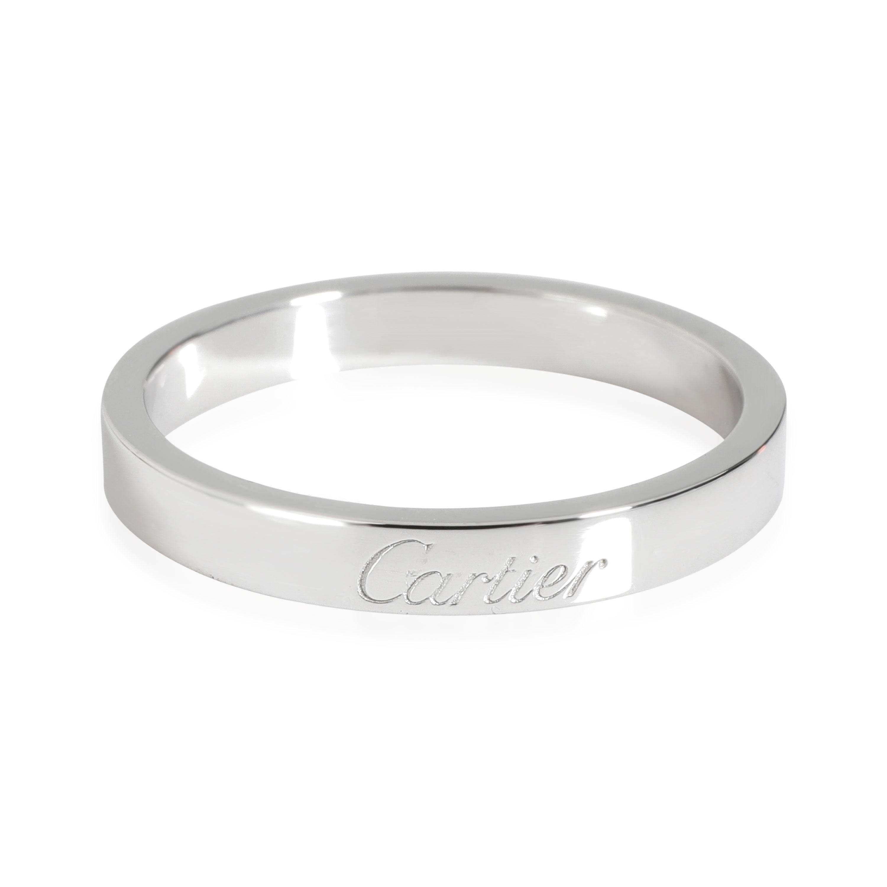 Cartier C De Cartier Wedding Band in Platinum Philippines Ubuy