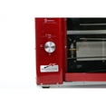 thumbnail image 6 of Brazilian Flame Brazilian Gas Rotisserie Grill with 3 Skewers in Red, 6 of 25
