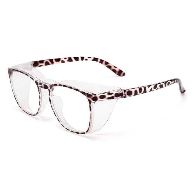 2024,Gafas de seguridad antivaho para hombres y mujeres con lentes que bloquean la luz azul y protectores laterales permanentes