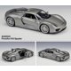 thumbnail image 4 of Belita Amy 1:24 porsche 918 Spyder Concept, simulación de coche deportivo, fundición a presión, adornos de modelo de coche de aleación// kaili Sencillez, 4 of 4