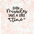 thumbnail image 4 of Inktastic Baby Even Miracles Take a Little Time Boys or Girls Baby Bodysuit, 4 of 5