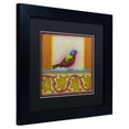 thumbnail image 2 of Trademark Fine Art 'Painted Bunting' Black Framed Art by Rachel Paxton, 2 of 4