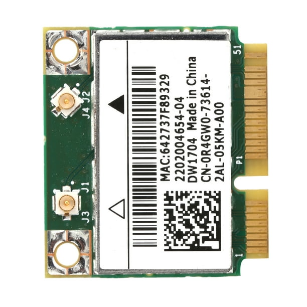 Tarjeta De Red Inalámbrica Wifi Mini PCI-E Wifi Adaptador Bluetooth Para Xps 2710 17tr Bcm943142hm