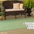thumbnail image 2 of Homespice Decor 6' x 9' Rect. Sage Ultra Durable Braided Rug, 2 of 5