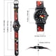 thumbnail image 4 of Reloj para niños, reloj de cuarzo analógico resistente al agua de 30 m, reloj de dibujos animados en 3D, reloj para niños negro oso de fresa Juguete, 4 of 6