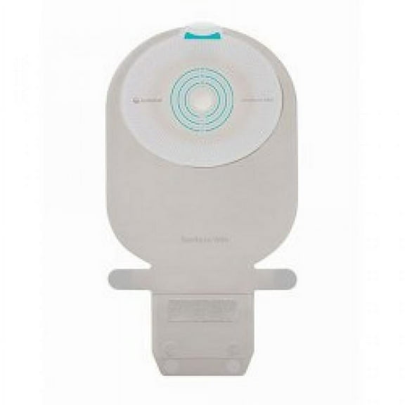 SenSura Mio Filtered Ostomy Pouch, One-Piece System, 11 Inch Length, Maxi, 1 Inch Stoma, Drainable, Flat, Pre-Cut, Opaque, 10 Count