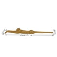 thumbnail image 3 of Cat Shaped Back Scratcher 17.7", Funny Handheld Back Scratcher,Wooden Long Handle Scratching Massager, Novelty Back Scratcher for Instant Relief, Gift for Women, Men, Parents, and Adults, Khaki, 3 of 5