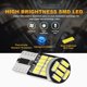 thumbnail image 3 of 2/6/10/20/30/40/50 piezas T10 W5W 194 501 Led Canbus sin error Luz interior del automóvil T10 26 SMD 4014 Chip Luces de instrumentos blancas puras B, 3 of 4