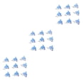 thumbnail image 2 of bedienty 50 Pieces Wooden Button Rough Surface Widely Applicable Fasteners Fish-shaped Shank Buttons Embroidery Sewing Supplies Sky Blue 3Set, 2 of 6