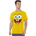 thumbnail image 4 of SpongeBob SquarePants T-Shirt Homme Visage Souriant Loufoque, 4 of 5