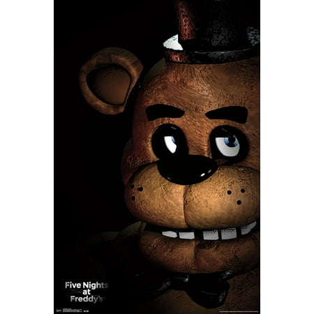Five Nights at Freddy's - Freddy Wall Poster, 22.375" x 34"