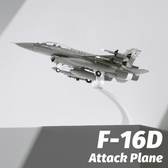 1/72 F16D Fighter Jet Plane Model Metal Aircraft Model Military Airplane Model Diecast Plane Model for Collection or Gift