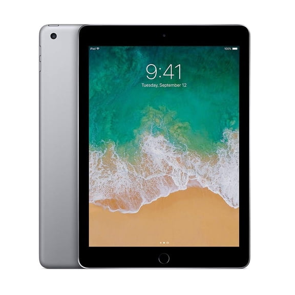 Restored Apple iPad 9.7" - 2017 5th Generation 32GB Space Gray Wi-Fi Up to 10 Hours of Battery Life