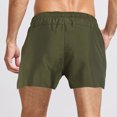 thumbnail image 4 of IROINNID Men's Summer Plus Size Quick Dry Elastic Casual Bermuda Beach Shorts With Pocket, 4 of 6