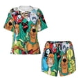 thumbnail image 4 of Lsque Scooby-Doo Women's Short-Sleeved Pajama Set - 2 Piece Soft and Lightweight Sleepwear Set-Medium, 4 of 9