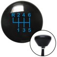 thumbnail image 1 of American Shifter  Blue Shift Pattern 19n Black Retro Shift Knob with M16 x 1.5 Insert Shifter Auto, 1 of 1