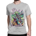thumbnail image 3 of Camiseta con estampado de película de terror para hombre y mujer, ropa holgada de algodón, b-beetlejuice 2, novedad, 3 of 5