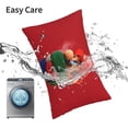 thumbnail image 6 of Lsque Mario Pattern Bedding Waterproof Pillow Protector Zippered Queen – Bed Bug Proof Pillow Encasement-20"x30", 6 of 6