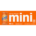 thumbnail image 2 of Sunkist Orange Soda Pop, 7.5 fl oz, 10 Pack Cans, 2 of 6