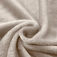 thumbnail image 5 of Lux Decor Collection Queen Fleece Blanket - Super Soft, Warm, Fuzzy & Cozy for All Seasons - Plush Microfiber Soft Blanket (90x90, Camel), 5 of 6
