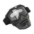 thumbnail image 1 of Skull Goggle  with Adjustable Elastic Belt, Windproof and   Skull Motorcycle Helmet Goggles for Motocross ATV Offroad Riding Racing, 1 of 8