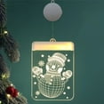 thumbnail image 4 of EIMELI 3D Christmas Window Lights Backdrop Decoration Lights Home Decor(Bell), 4 of 6