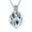 Steel/Blue, variant on Spherical with Dragonfly Cremation Jewelry for Ashes Holder Necklace for Memorial Urn Pendants with Chain