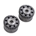 thumbnail image 1 of Metal Extruder Gears, Sturdy Rustproof 2PCS Extruder Gear Kit Lightweight  for PLA PETG ABS Printing, 1 of 7