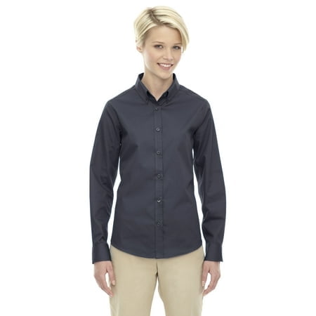 Ash City - Core 365 Ladies' Operate Long-Sleeve Twill Shirt